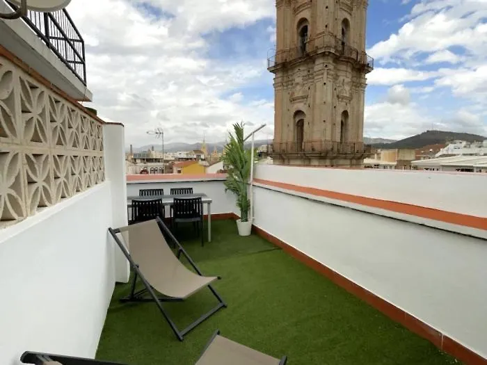 Atico Espectacular En Centro Historico 2Hab Apartment Malaga 0*,