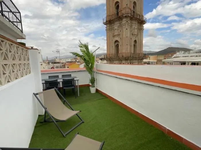 Atico Espectacular En Centro Historico 2Hab Apartment Malaga